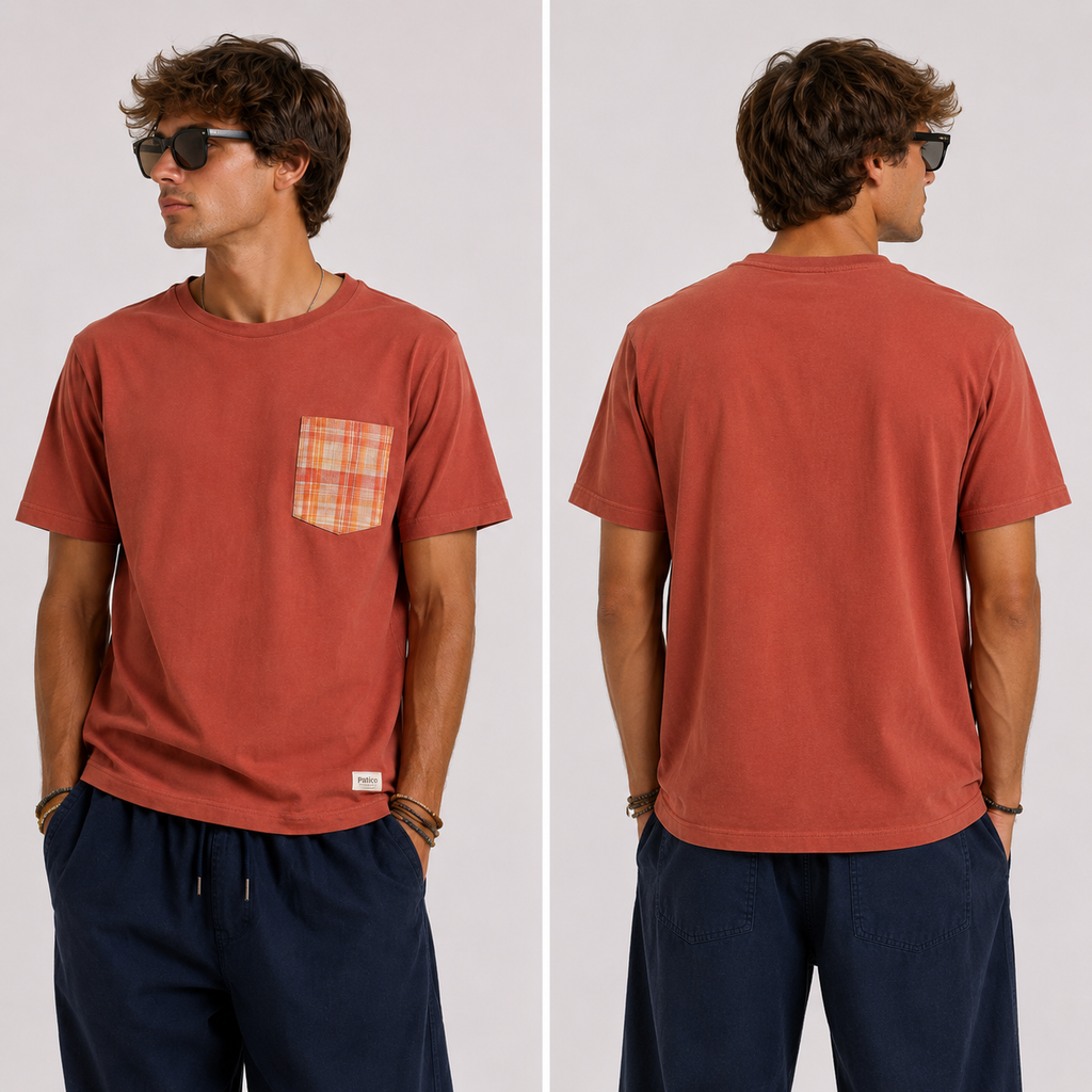 Washed Pocket Tee